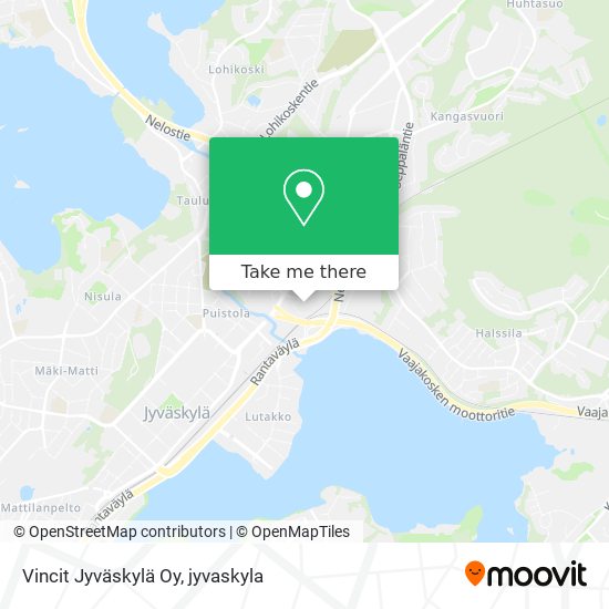 Vincit Jyväskylä Oy map