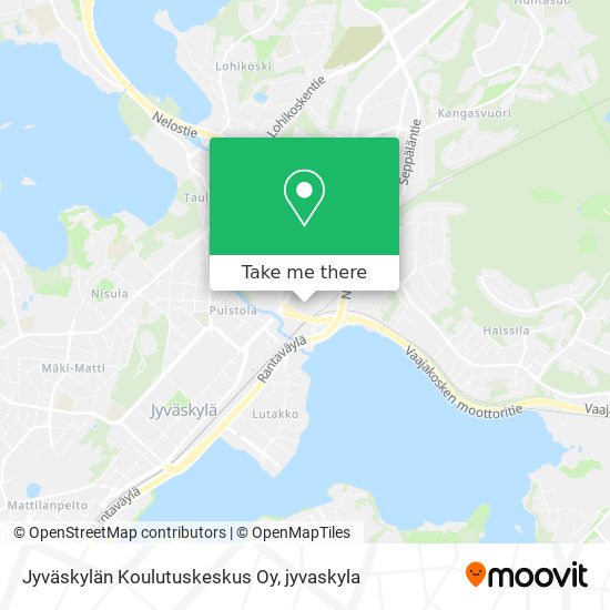 Jyväskylän Koulutuskeskus Oy map