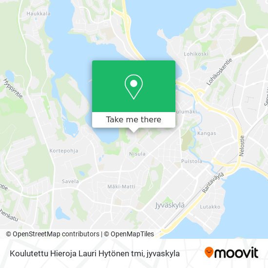Koulutettu Hieroja Lauri Hytönen tmi map