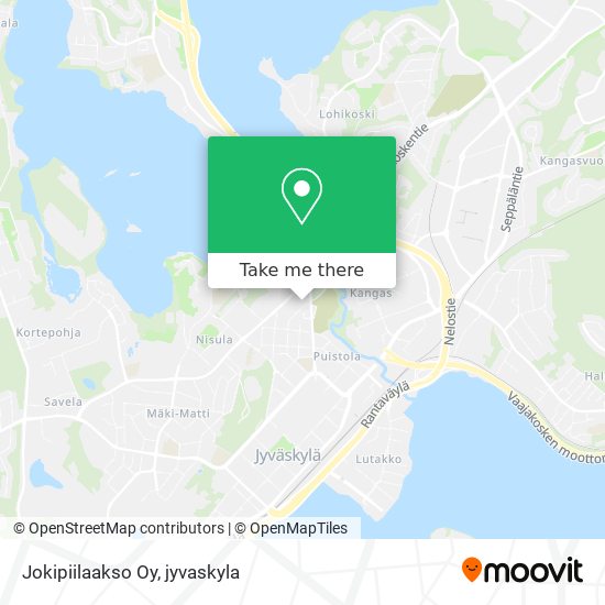 Jokipiilaakso Oy map