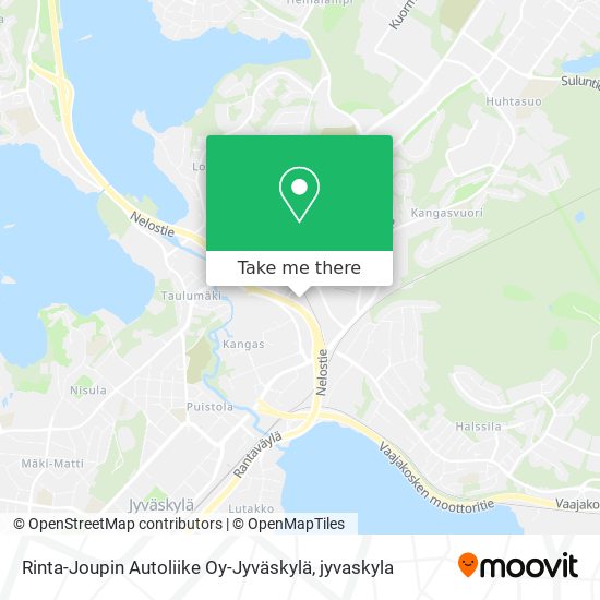 Rinta-Joupin Autoliike Oy-Jyväskylä map