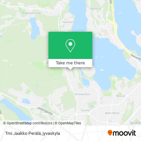 Tmi Jaakko Perälä map