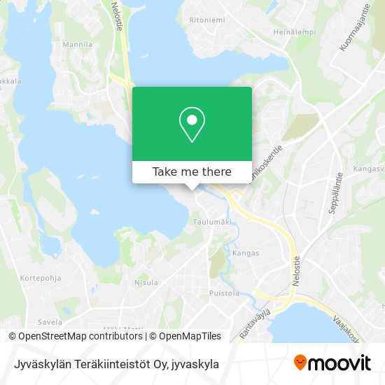 Jyväskylän Teräkiinteistöt Oy map