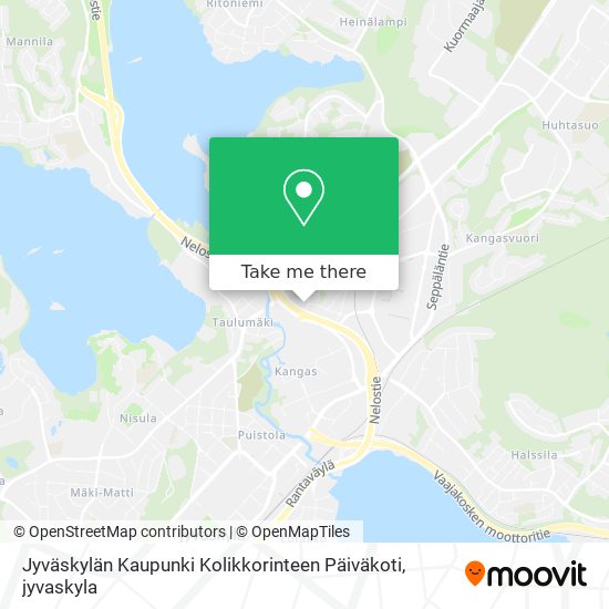 Jyväskylän Kaupunki Kolikkorinteen Päiväkoti map