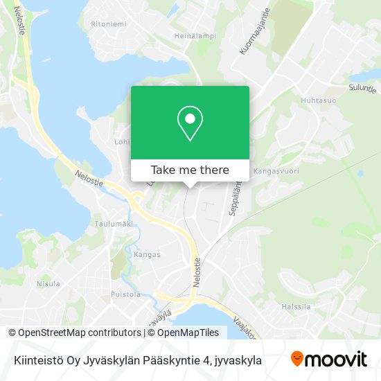 Kiinteistö Oy Jyväskylän Pääskyntie 4 map