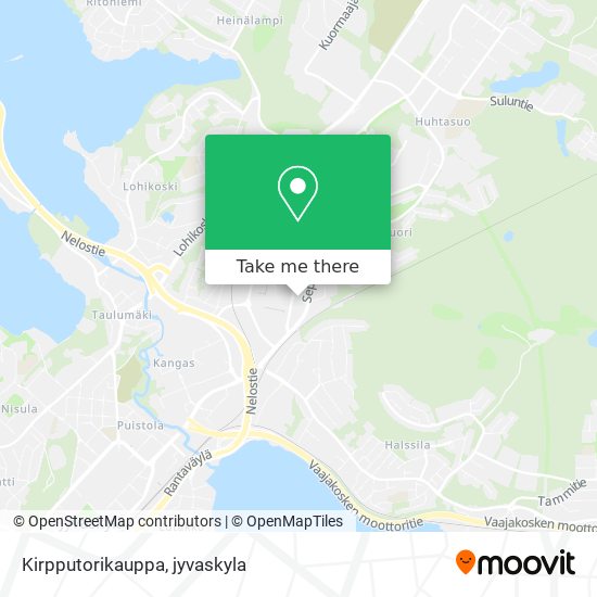 Kirpputorikauppa map