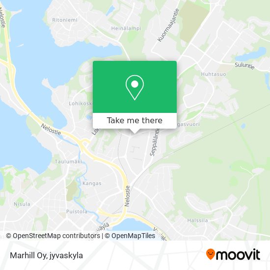 Marhill Oy map