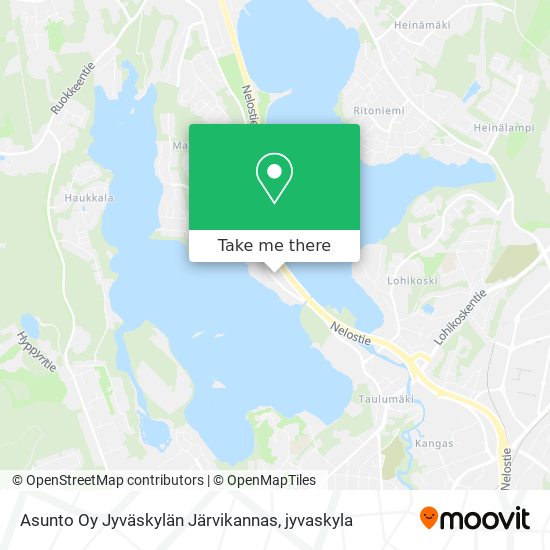 Asunto Oy Jyväskylän Järvikannas map