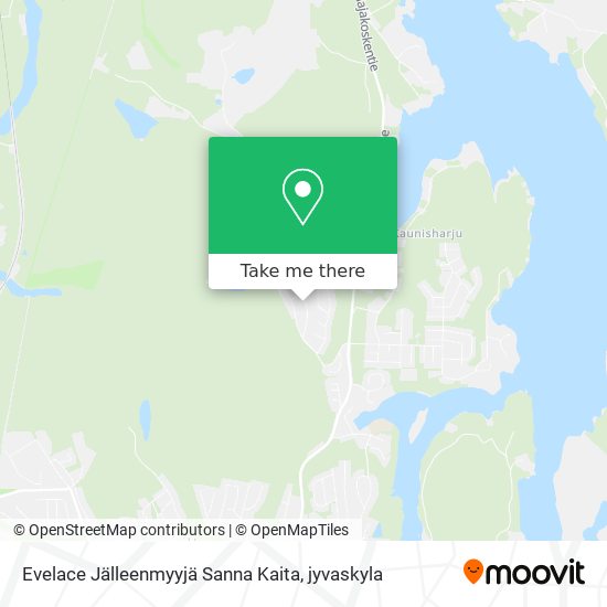 Evelace Jälleenmyyjä Sanna Kaita map