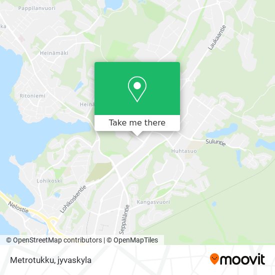 How to get to Metrotukku in Jyväskylä by Bus?