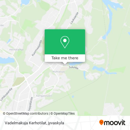 Vadelmakuja Kerhotilat map