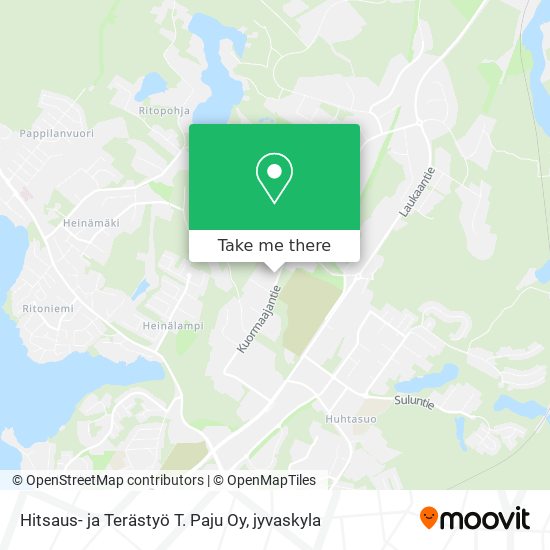 Hitsaus- ja Terästyö T. Paju Oy map