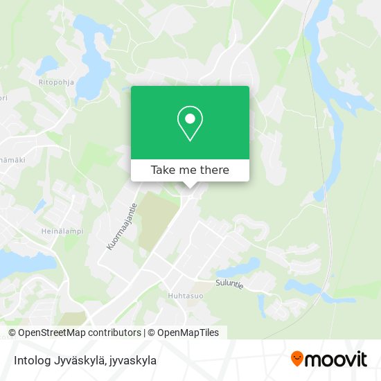 Intolog Jyväskylä map