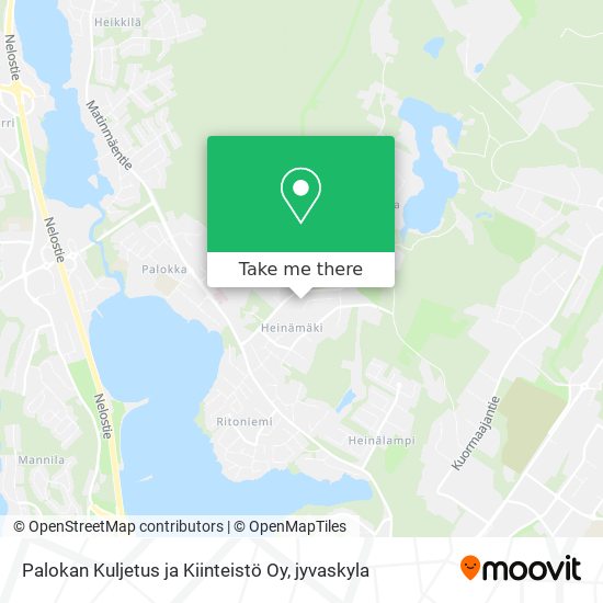 Palokan Kuljetus ja Kiinteistö Oy map