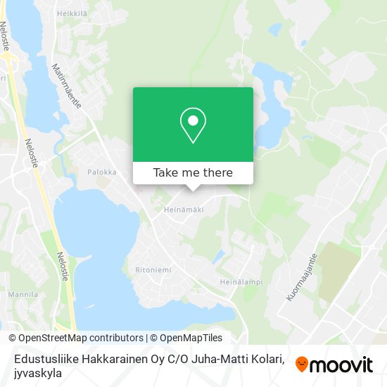 Edustusliike Hakkarainen Oy C / O Juha-Matti Kolari map