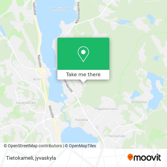 Tietokameli map