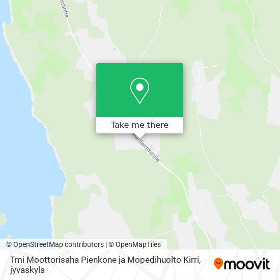 Tmi Moottorisaha Pienkone ja Mopedihuolto Kirri map