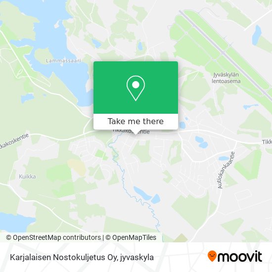 Karjalaisen Nostokuljetus Oy map