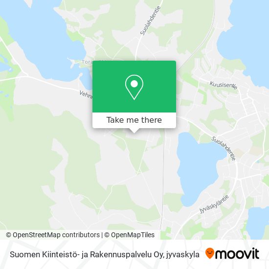 Suomen Kiinteistö- ja Rakennuspalvelu Oy map