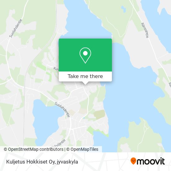 Kuljetus Hokkiset Oy map