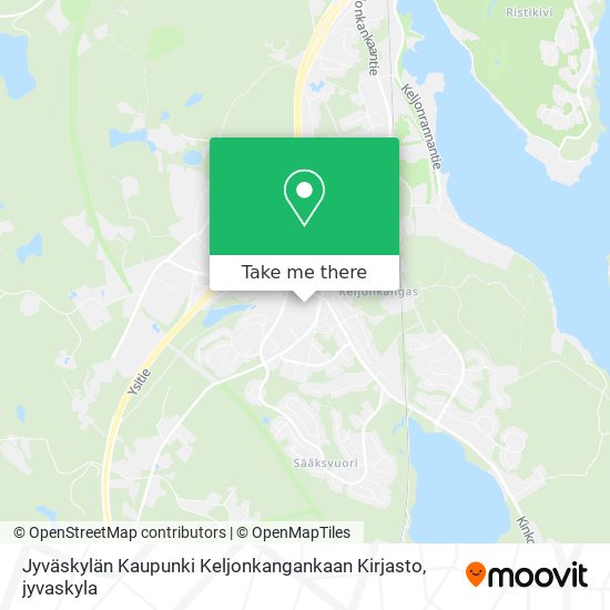 Jyväskylän Kaupunki Keljonkangankaan Kirjasto map