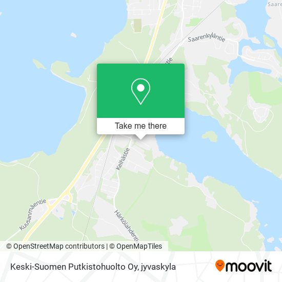 Keski-Suomen Putkistohuolto Oy map