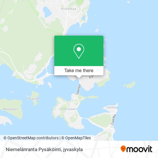 Niemelänranta Pysäköinti map