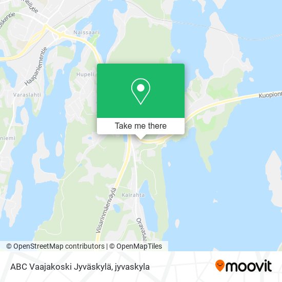 ABC Vaajakoski Jyväskylä map