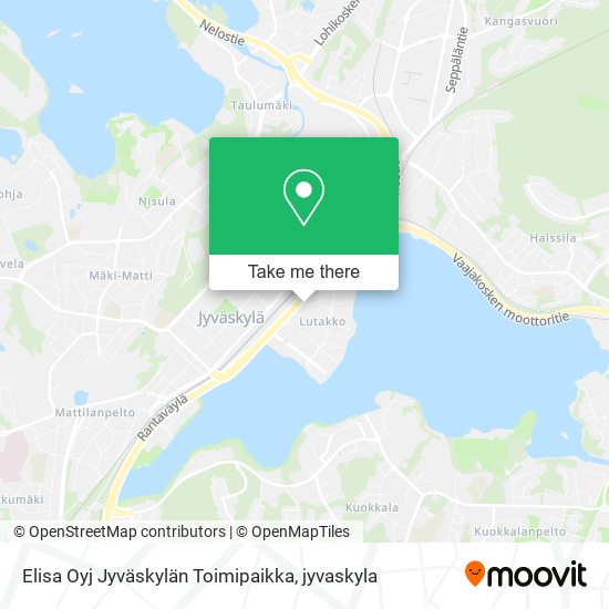 Elisa Oyj Jyväskylän Toimipaikka map