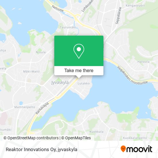 Reaktor Innovations Oy map