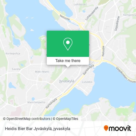 Heidis Bier Bar Jyväskylä map