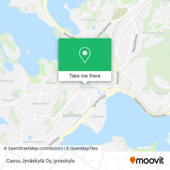 Casvu Jyväskylä Oy map