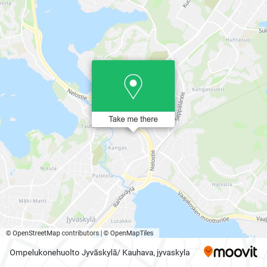 Ompelukonehuolto Jyvãskylã/ Kauhava map