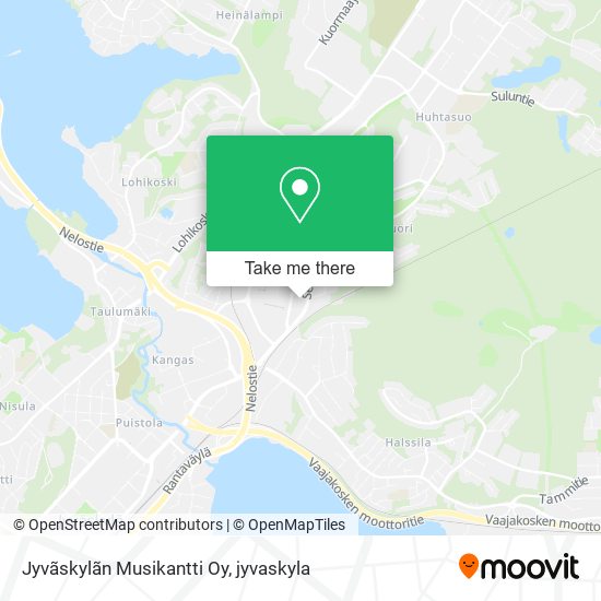 Jyvãskylãn Musikantti Oy map