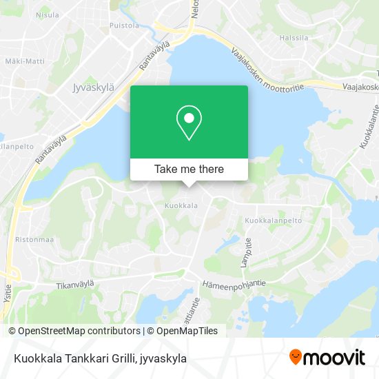 Kuokkala Tankkari Grilli map