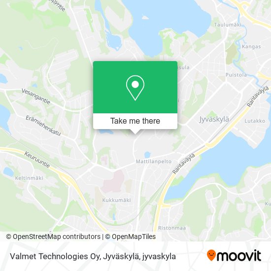 Valmet Technologies Oy, Jyväskylä map