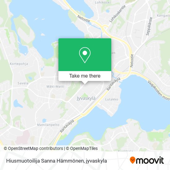 Hiusmuotoilija Sanna Hämmönen map