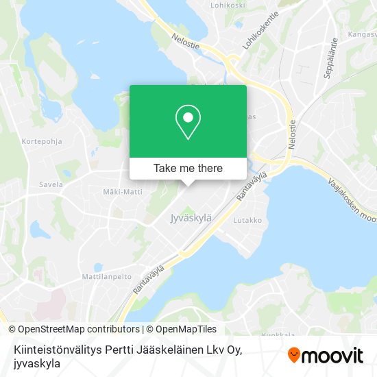 Kiinteistönvälitys Pertti Jääskeläinen Lkv Oy map
