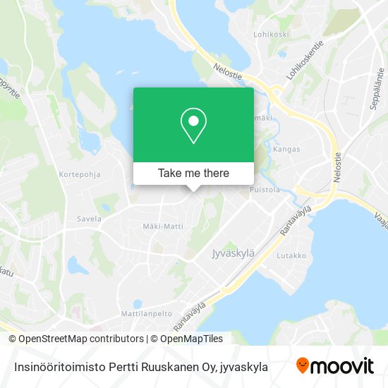 Insinööritoimisto Pertti Ruuskanen Oy map