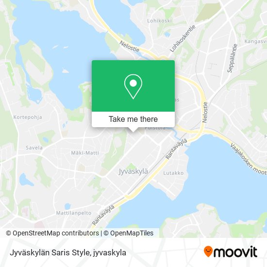 Jyväskylän Saris Style map