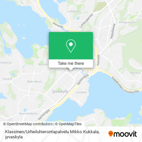 Klassinen / Urheiluhierontapalvelu Mikko Kukkala map
