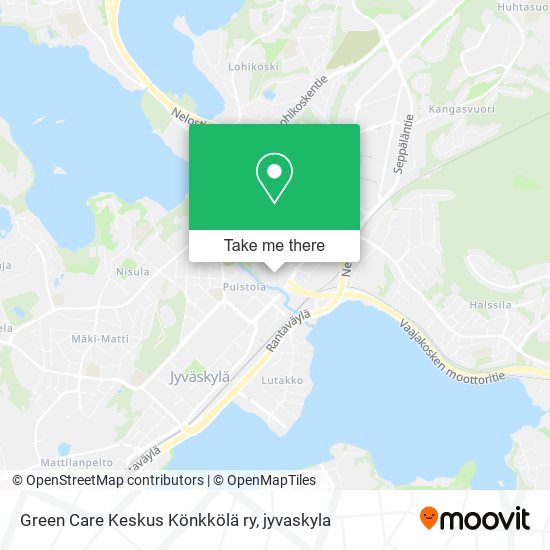 Green Care Keskus Könkkölä ry map