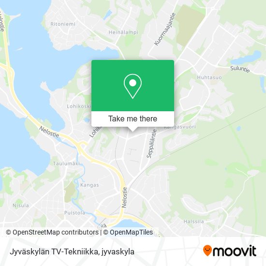 Jyväskylän TV-Tekniikka map