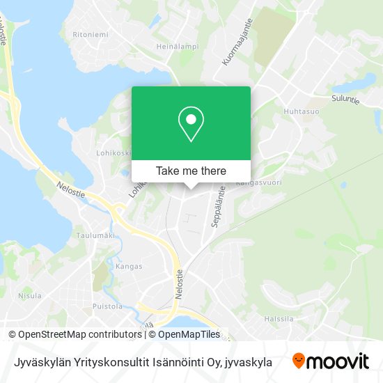 Jyväskylän Yrityskonsultit Isännöinti Oy map