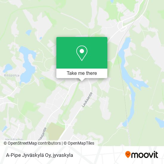 A-Pipe Jyväskylä Oy map