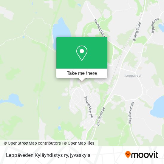 Leppäveden Kyläyhdistys ry map