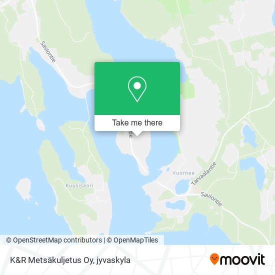 K&R Metsäkuljetus Oy map