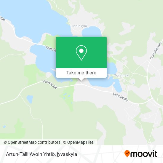 Artun-Talli Avoin Yhtiö map