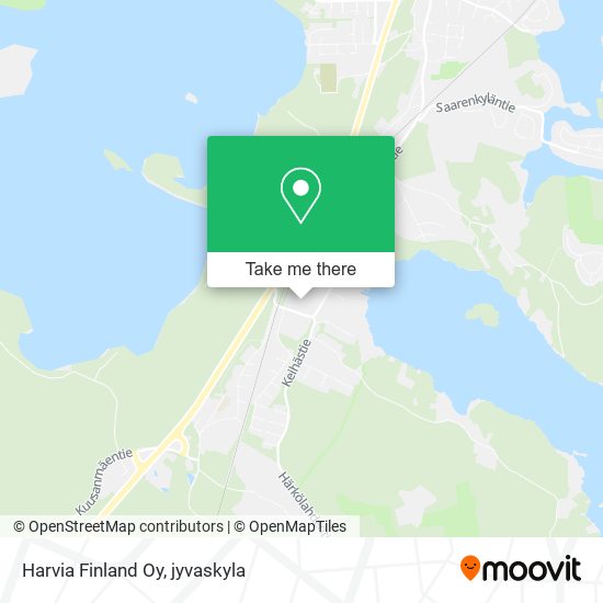 Harvia Finland Oy map