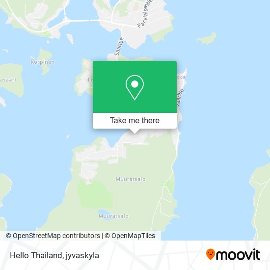 Hello Thailand map